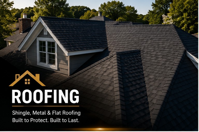 Roofing project photo